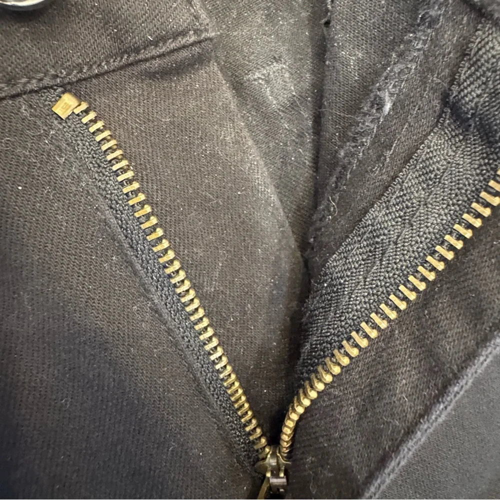 Y2K Earl Black Flared Flounce Raw Hem Women’s Jeans Size 6 - Picture 6 of 9